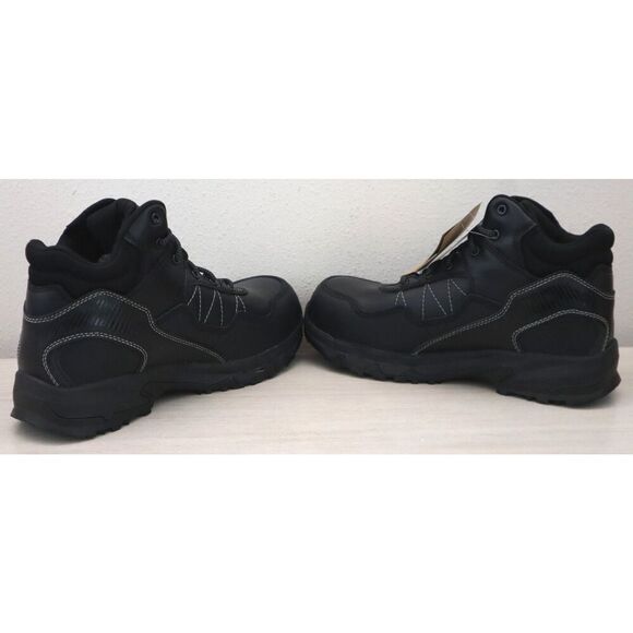 Shoes for Crews x Ace Men's Sz 9.5M Black Piston Mid - Aluminum Toe Work Boots - Picture 12 of 14